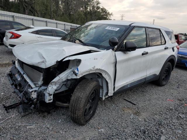 Image 1 of 2021 FORD EXPLORER POLICE INTERCEPTOR 2021 with VIN 1FM5K8AB5MGA43448