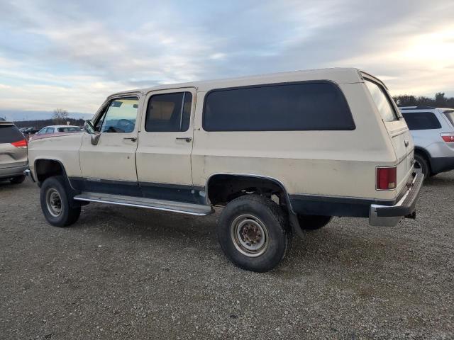 Image 2 of 1989 CHEVROLET SUBURBAN V2500 1989 with VIN 1GNGV26K6KF162355