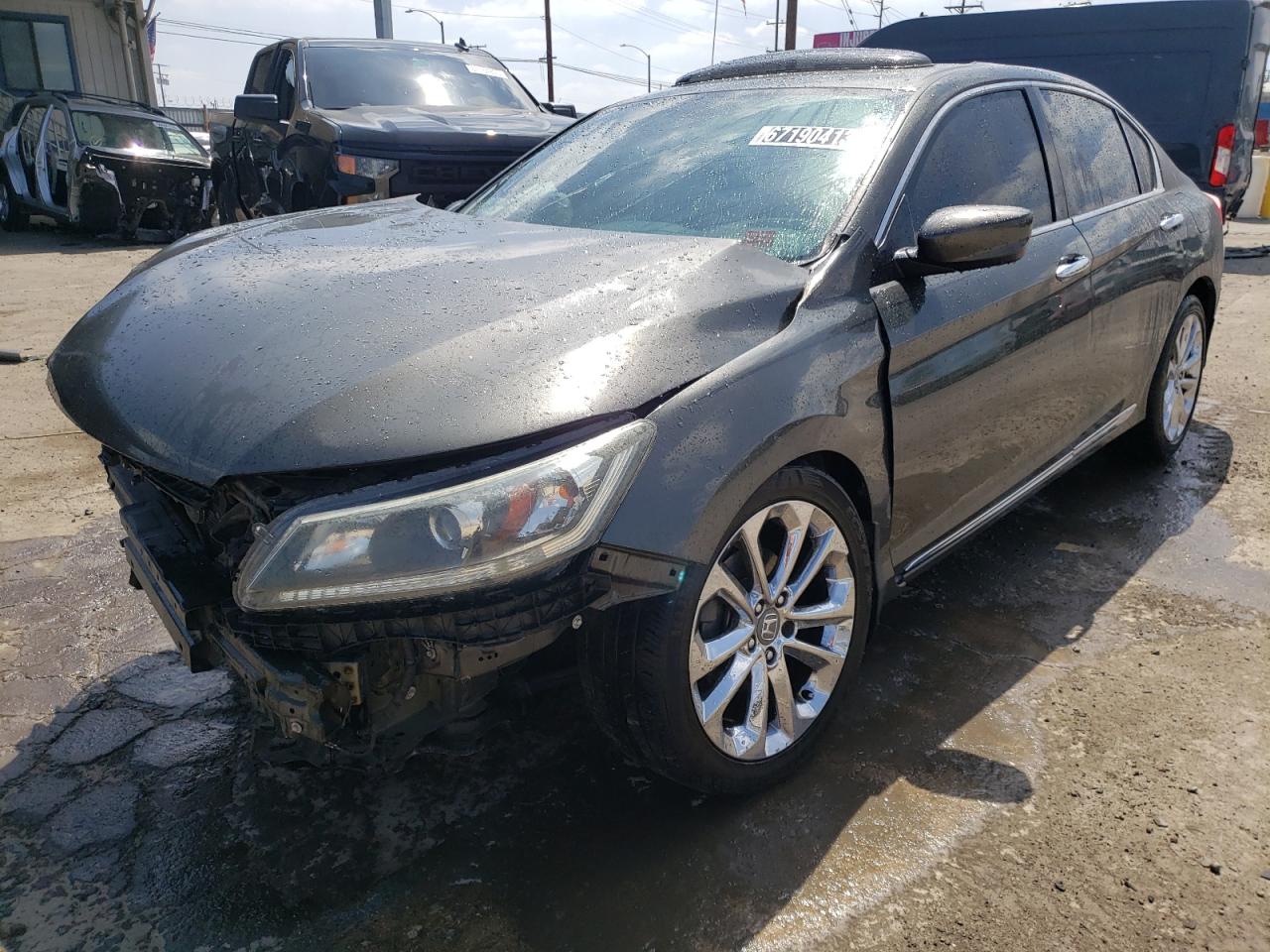 Obraz 1 z 2014 HONDA ACCORD SPORT 2014 z VIN 1HGCR2F51EA163888