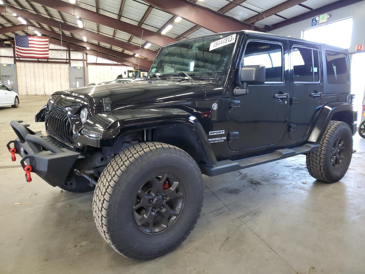 Image 1 of Jeep Wrangler Unlimited Sport 2016 with VIN 1C4BJWDG3GL303914