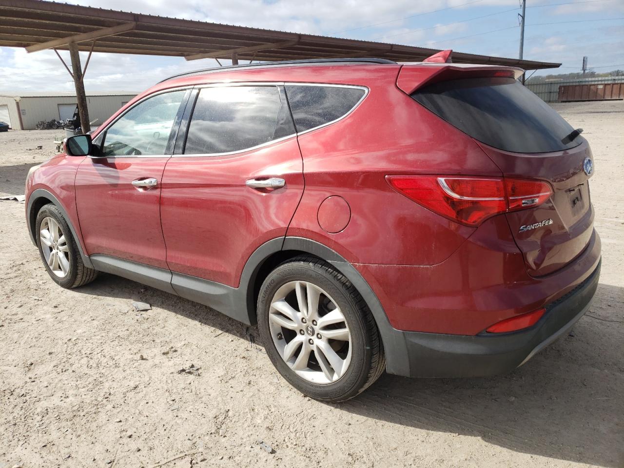 Image 2 of 2013 HYUNDAI SANTA FE SPORT 2013 with VIN 5XYZU3LA6DG021033