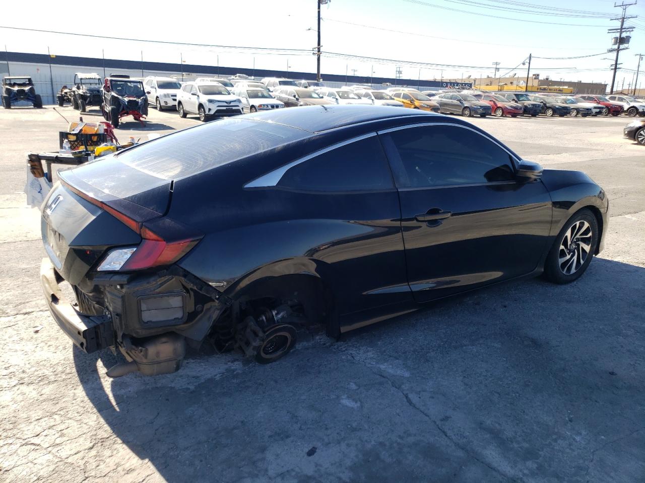 Image 3 of 2017 HONDA CIVIC LX 2017 with VIN 2HGFC4B55HH308811