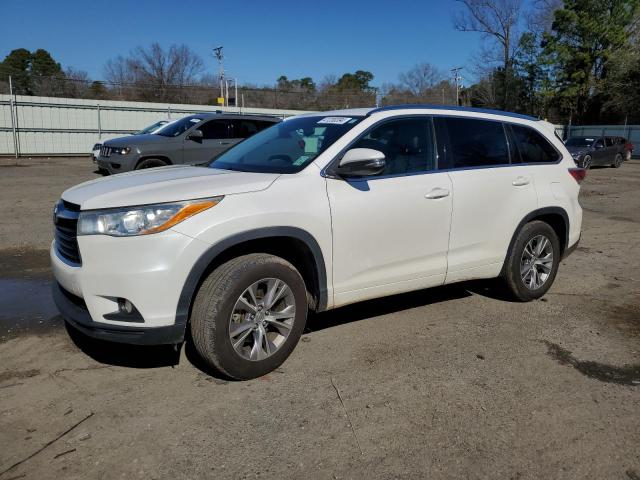 Image 1 of 2014 TOYOTA HIGHLANDER XLE 2014 with VIN 5TDKKRFH8ES034664