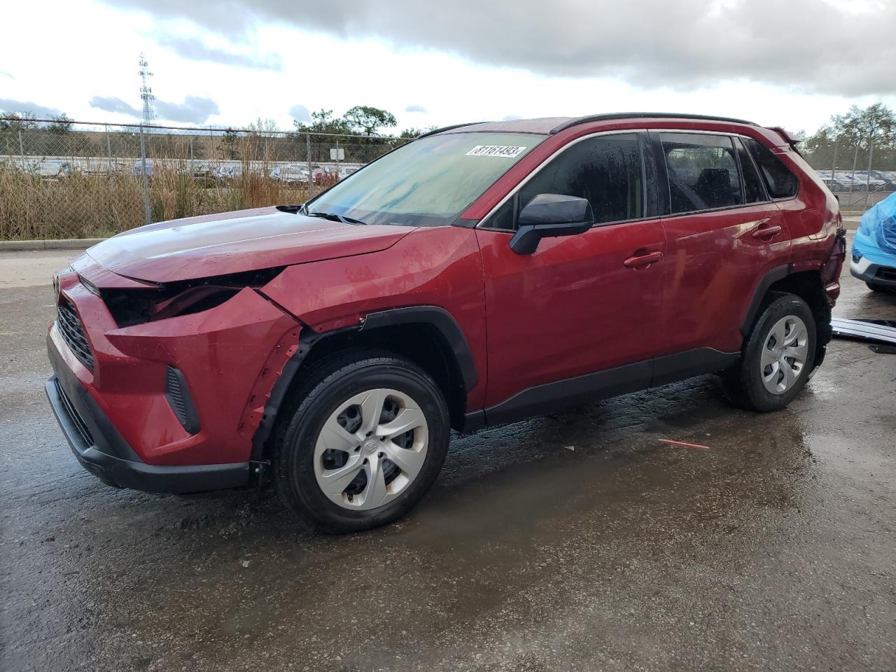 Изображение 1 2021 TOYOTA RAV4 LE 2021 с VIN JTMF1RFV7MD076649
