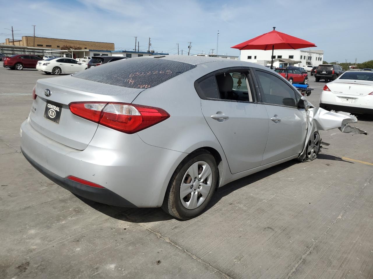 Image 3 of 2016 KIA FORTE LX 2016 with VIN KNAFK4A69G5514714