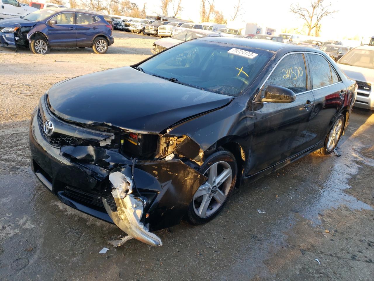 Image 1 of 2012 TOYOTA CAMRY BASE 2012 with VIN 4T1BF1FK7CU145809