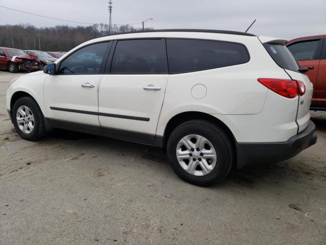 Изображение 2 2012 CHEVROLET TRAVERSE LS 2012 с VIN 1GNKRFED6CJ203025