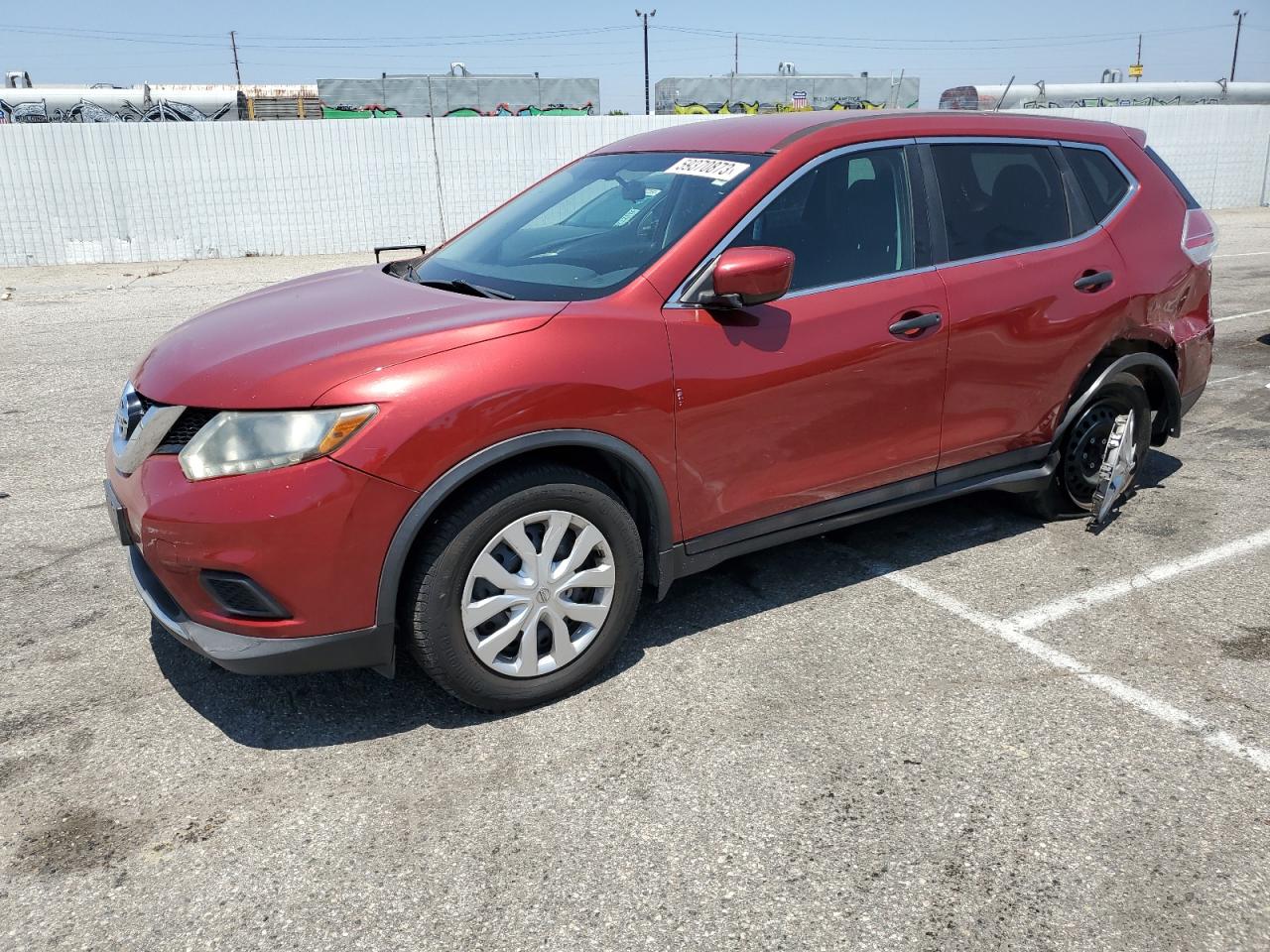 Image 1 of 2016 NISSAN ROGUE S 2016 with VIN 5N1AT2MN3GC878099