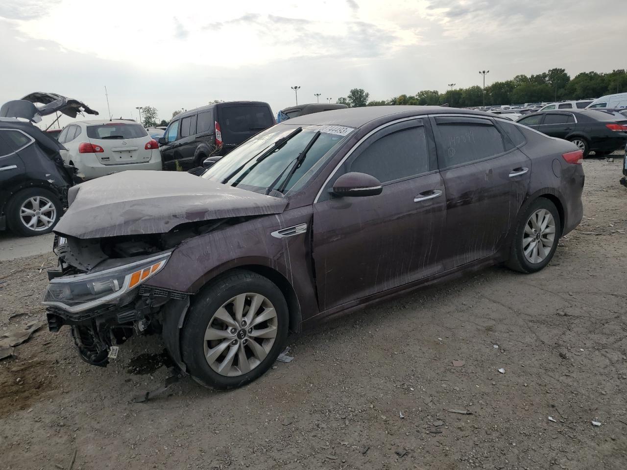 Image 1 of 2017 KIA OPTIMA LX 2017 with VIN 5XXGT4L3XHG147844