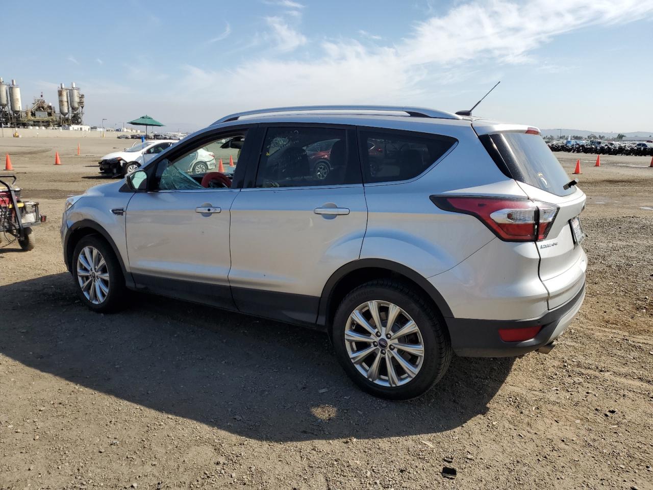 Image 2 of 2017 FORD ESCAPE TITANIUM 2017 with VIN 1FMCU9J92HUA64995