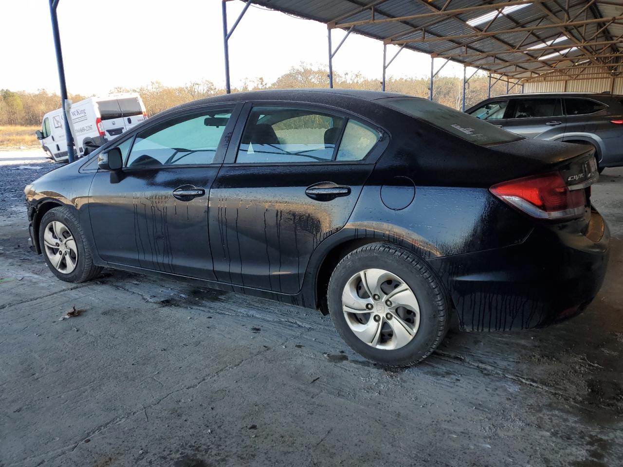 Изображение 2 2013 HONDA CIVIC LX 2013 с VIN 19XFB2F50DE092789