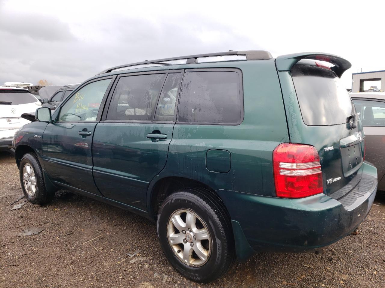 Obraz 2 z 2002 TOYOTA HIGHLANDER LIMITED 2002 z VIN JTEHF21A120043037