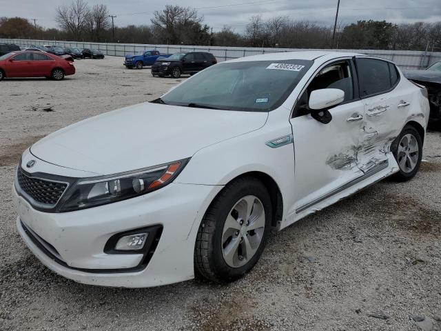 Image 1 of 2015 KIA OPTIMA HYBRID 2015 with VIN KNAGM4AD3F5087932