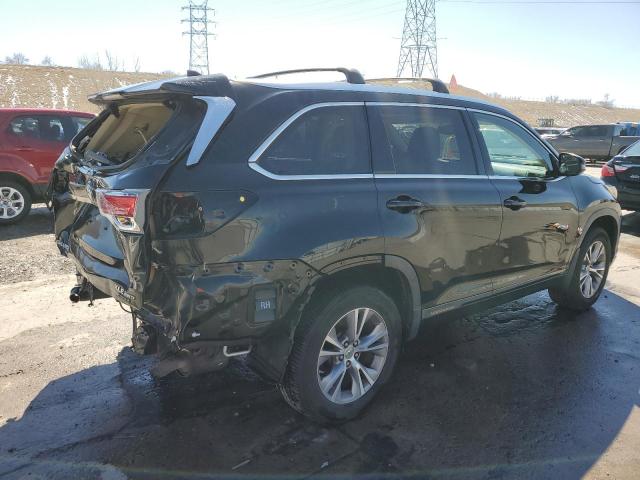 Image 3 of 2014 TOYOTA HIGHLANDER XLE 2014 with VIN 5TDJKRFH4ES069567