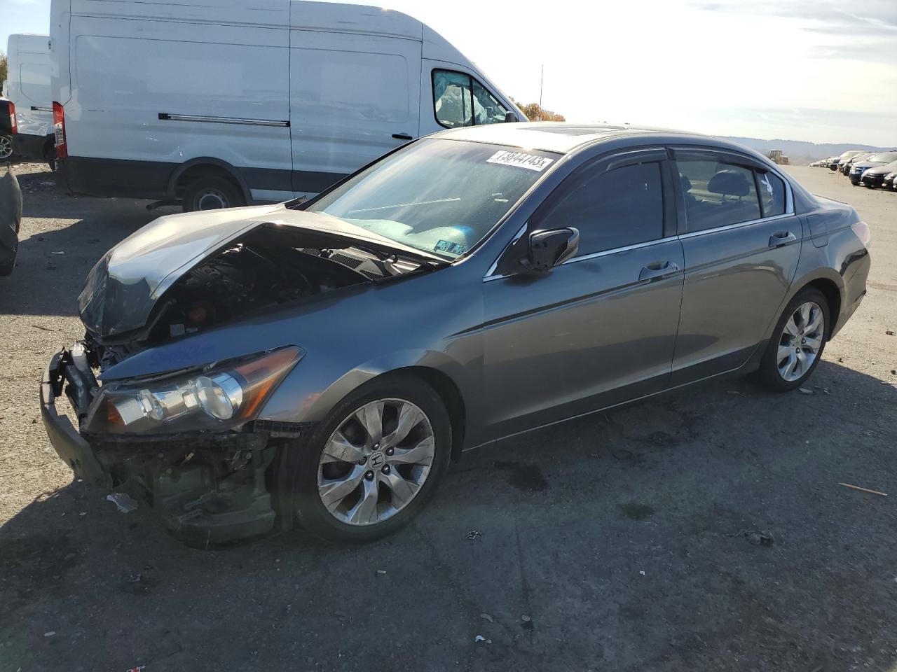 Image 1 of 2009 HONDA ACCORD EXL 2009 with VIN JHMCP26829C017572
