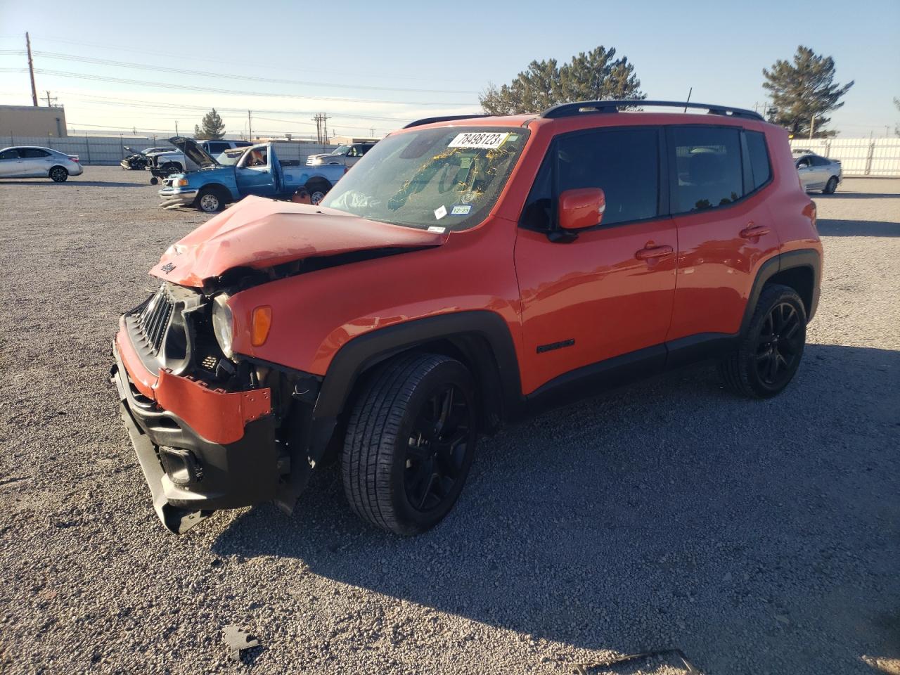 Image 1 of 2018 JEEP RENEGADE LATITUDE 2018 with VIN ZACCJABB2JPH81050