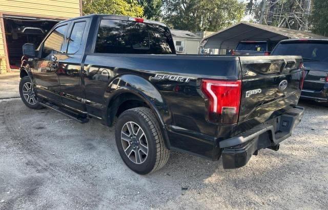 Image 3 of 2017 FORD F150 SUPER CAB 2017 with VIN 1FTEX1CP2HKC58648