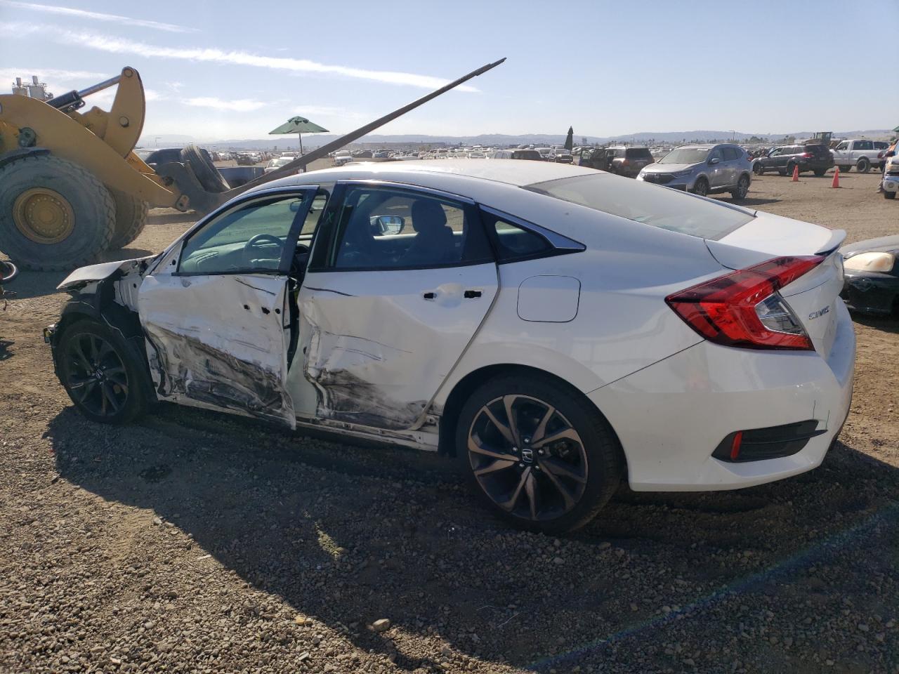 Image 2 of 2020 HONDA CIVIC SPORT 2020 with VIN 2HGFC2F89LH591540