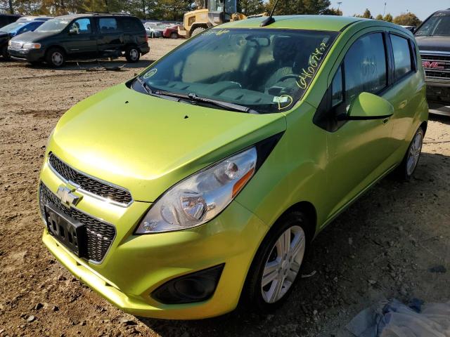 Image 2 of 2013 CHEVROLET SPARK 1LT 2013 with VIN KL8CC6S9XDC610620