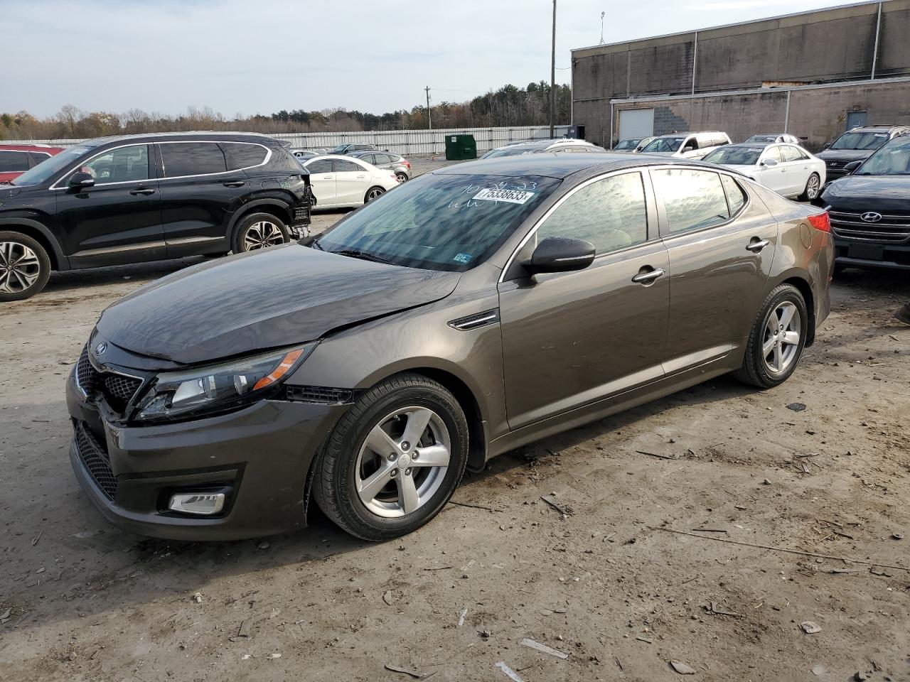 Image 1 of 2015 KIA OPTIMA LX 2015 with VIN 5XXGM4A75FG377792