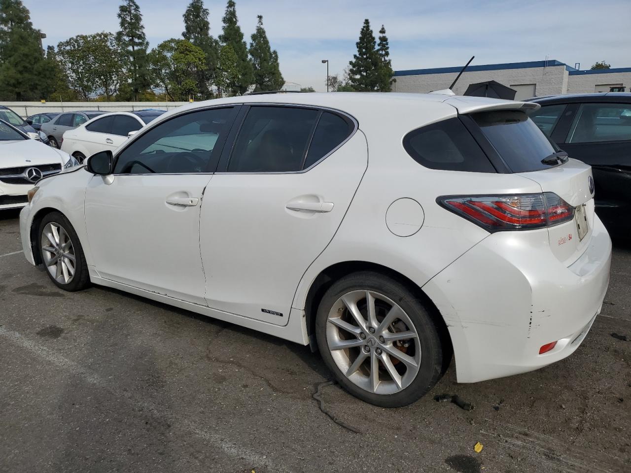 Image 2 of 2012 LEXUS CT 200 2012 with VIN JTHKD5BH6C2078884