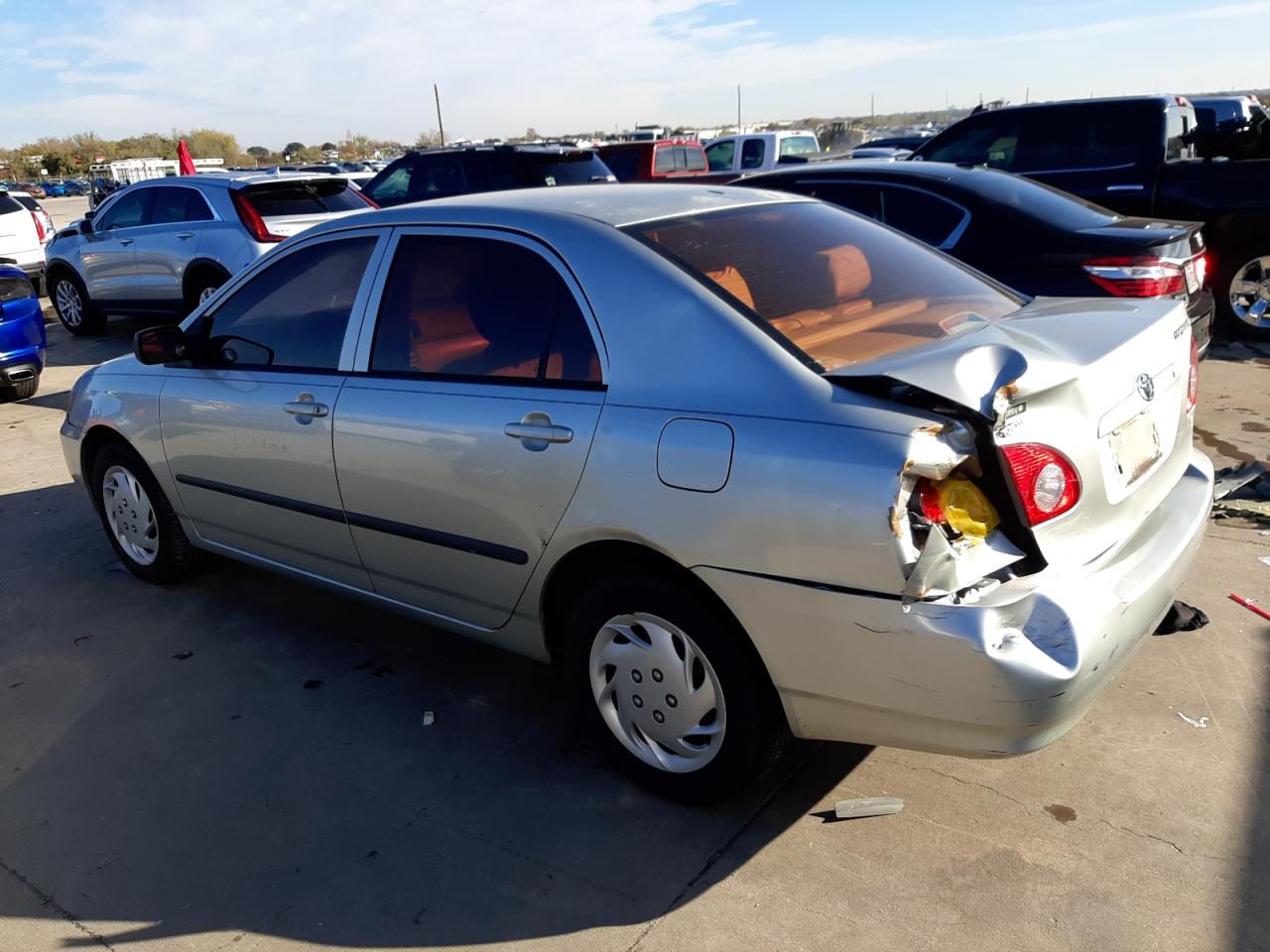 Image 2 of 2003 TOYOTA COROLLA CE 2003 with VIN JTDBR32E132001837