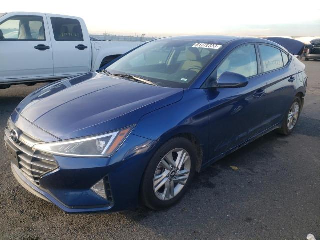 Image 1 of 2020 HYUNDAI ELANTRA SEL 2020 with VIN 5NPD84LF3LH561608