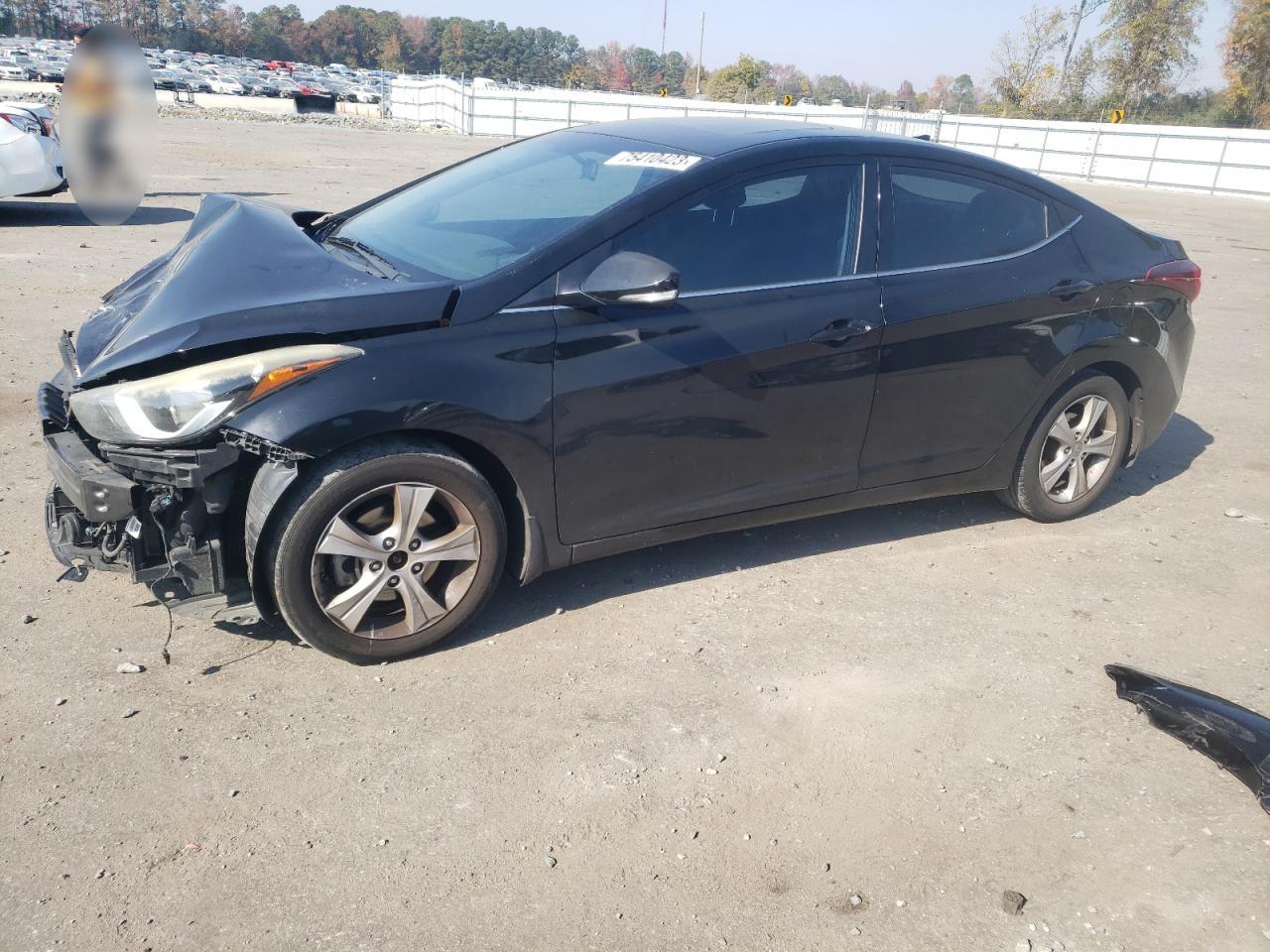 Image 1 of 2016 HYUNDAI ELANTRA SE 2016 with VIN 5NPDH4AE9GH679002