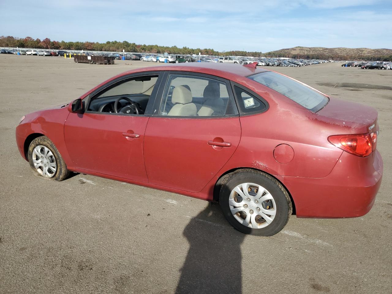 Obraz 2 z 2010 HYUNDAI ELANTRA BLUE 2010 z VIN KMHDU4AD4AU870631