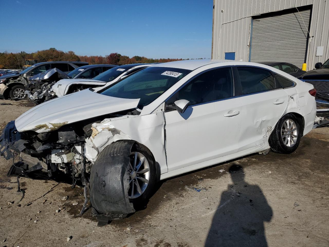 Изображение 1 2018 HYUNDAI SONATA SE 2018 с VIN 5NPE24AF2JH601604