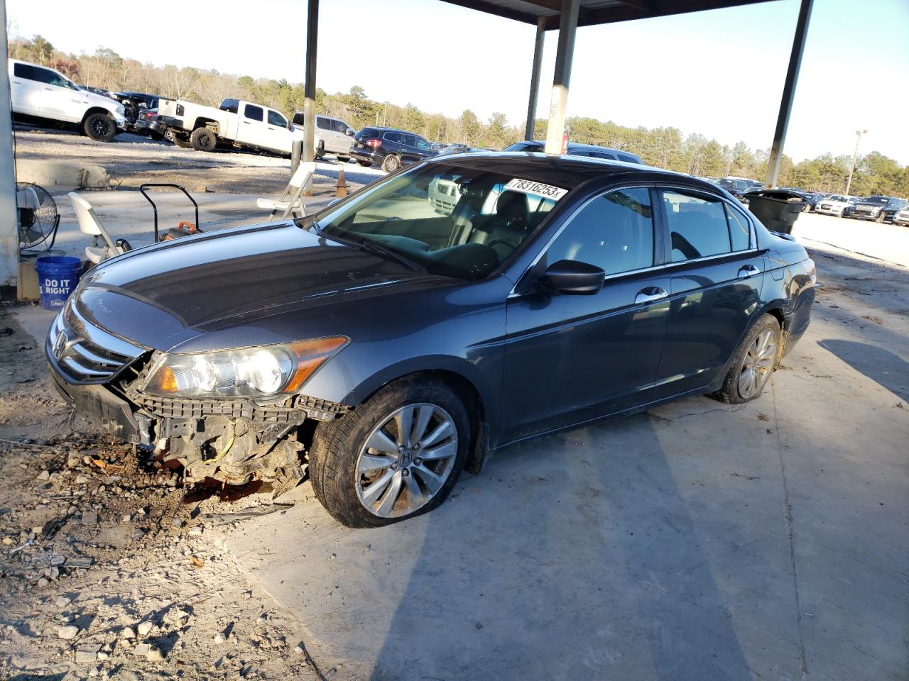 Изображение 1 2012 HONDA ACCORD EXL 2012 с VIN 1HGCP3F84CA034031