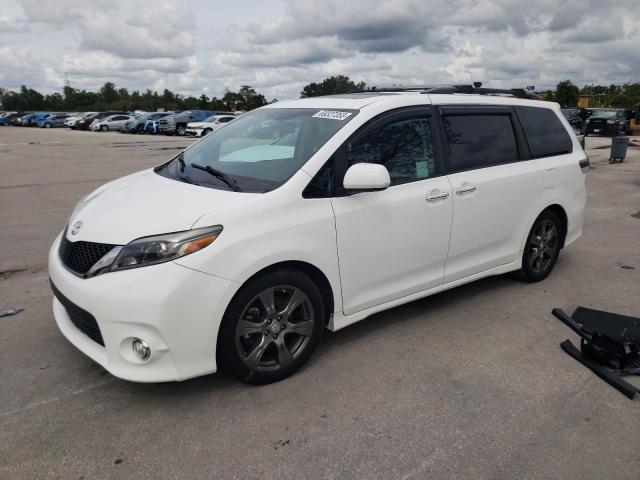 Изображение 1 2017 TOYOTA SIENNA SE 2017 с VIN 5TDXZ3DC3HS780031