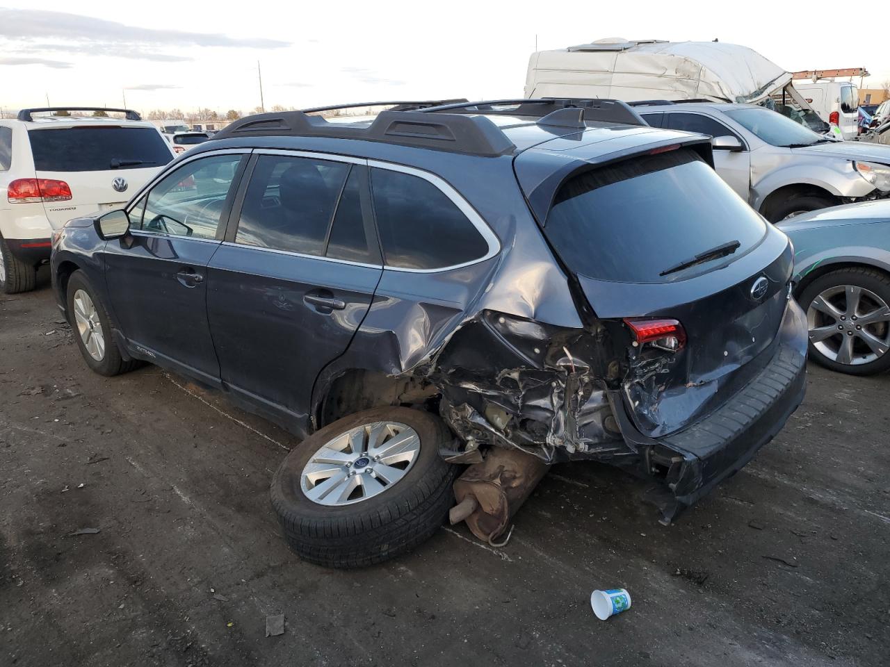 Image 2 of 2017 SUBARU OUTBACK 2.5I PREMIUM 2017 with VIN 4S4BSACC3H3209804