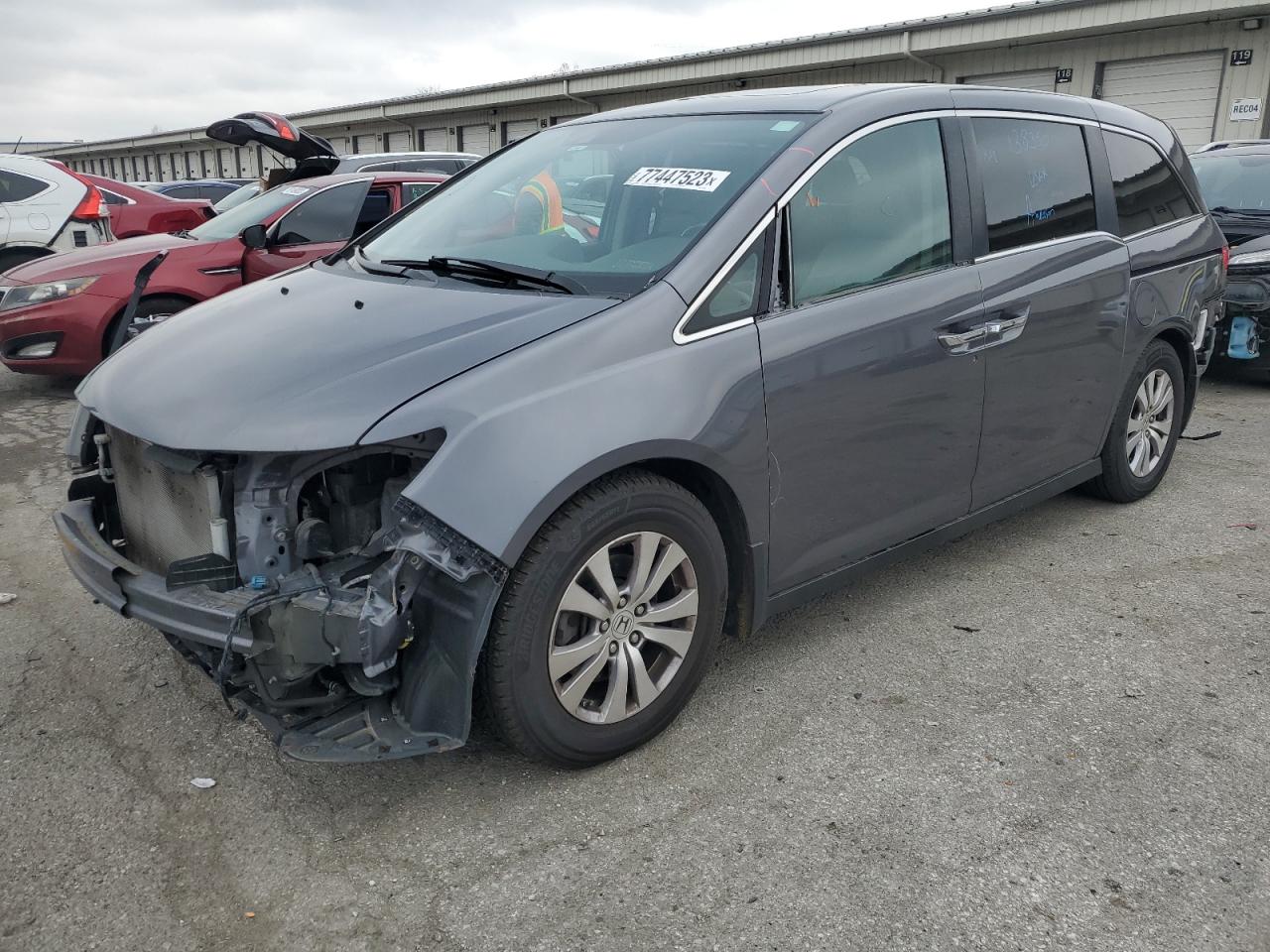 Image 1 of 2016 HONDA ODYSSEY EXL 2016 with VIN 5FNRL5H64GB051856