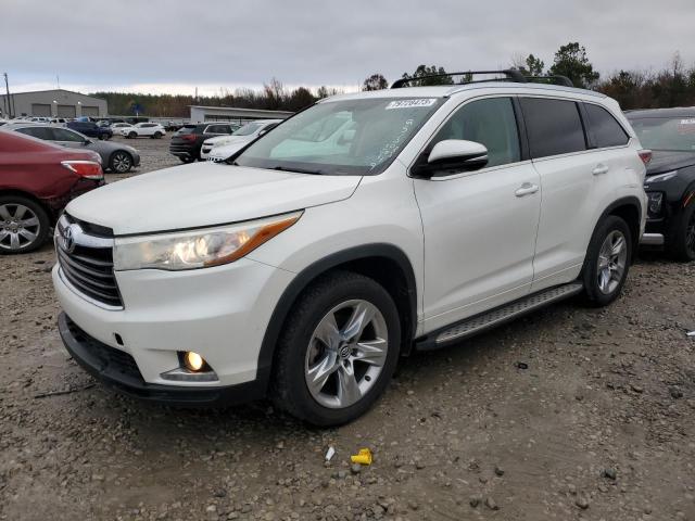 Изображение 1 2016 TOYOTA HIGHLANDER LIMITED 2016 с VIN 5TDYKRFH3GS130649