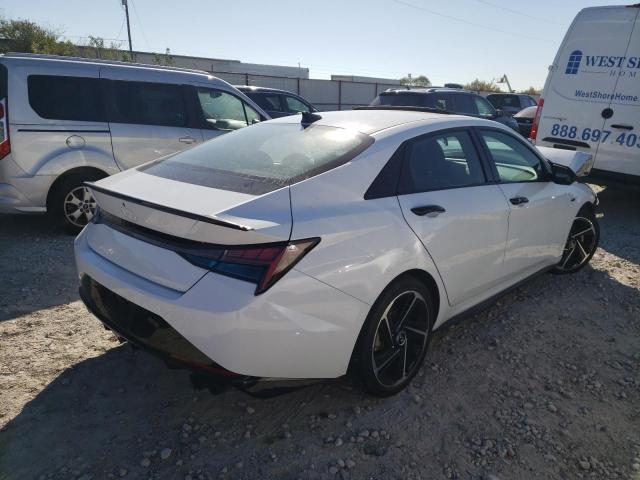 Image 3 of 2021 HYUNDAI ELANTRA N LINE 2021 with VIN KMHLR4AFXMU197346