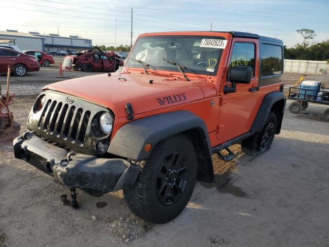 Image 1 of 2015 JEEP WRANGLER SPORT 2015 with VIN 1C4AJWAG1FL582780