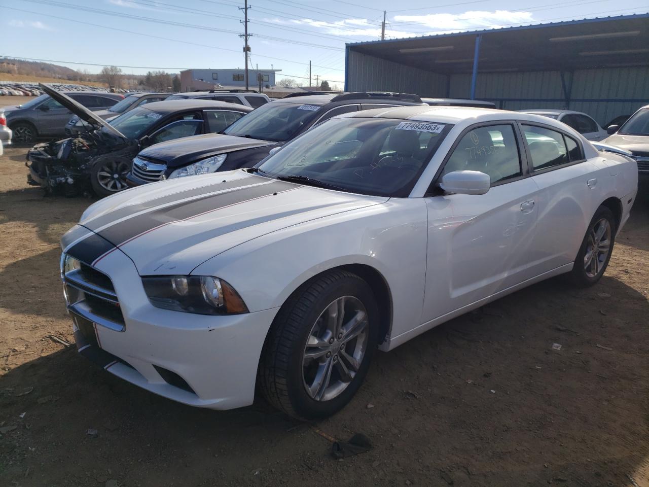 Image 1 of 2013 DODGE CHARGER SXT 2013 with VIN 2C3CDXJG3DH560901