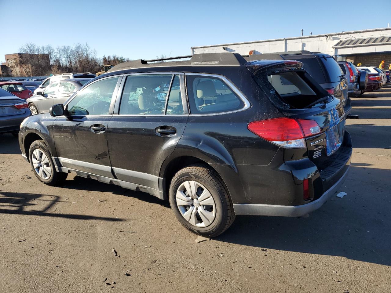 Image 2 of 2011 SUBARU OUTBACK 2.5I 2011 with VIN 4S4BRBAC8B1408533