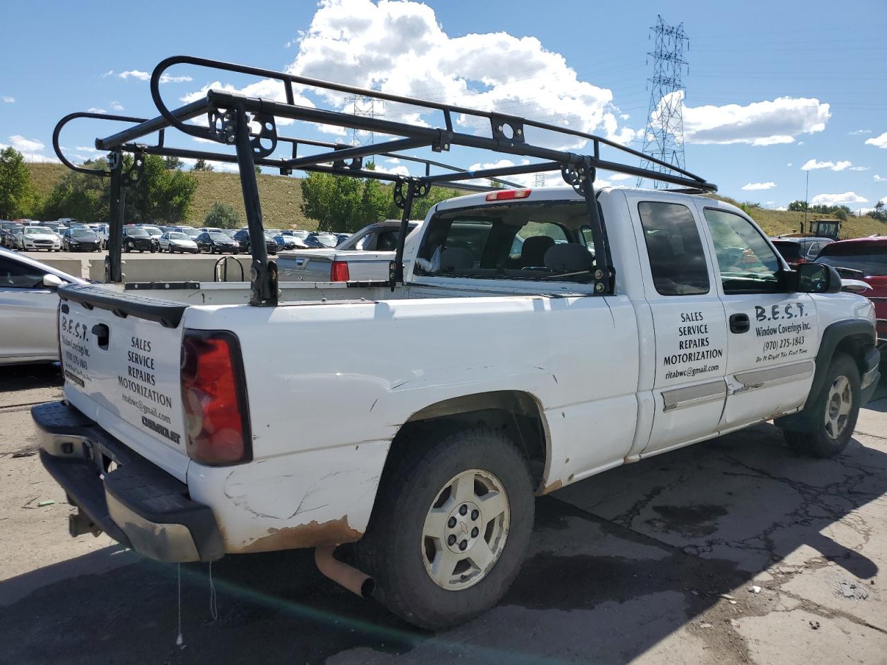 Изображение 3 2005 CHEVROLET SILVERADO K1500 2005 с VIN 1GCEK19Z75Z144249