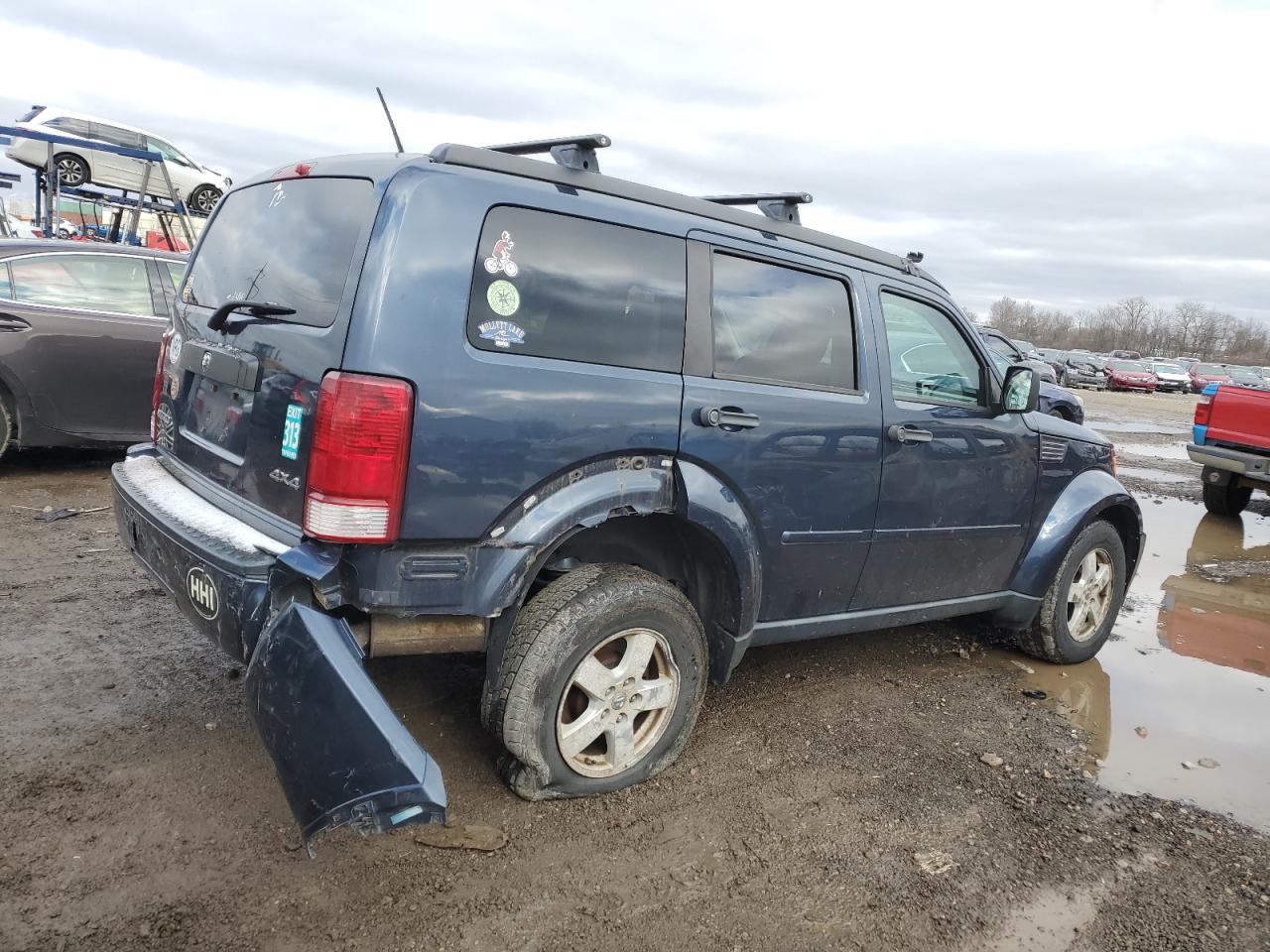 Image 3 of 2008 DODGE NITRO SXT 2008 with VIN 1D8GU28K68W104863