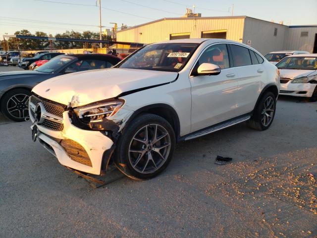 Image 1 of 2021 MERCEDES-BENZ GLC COUPE 300 4MATIC 2021 with VIN W1N0J8EB6MF988077