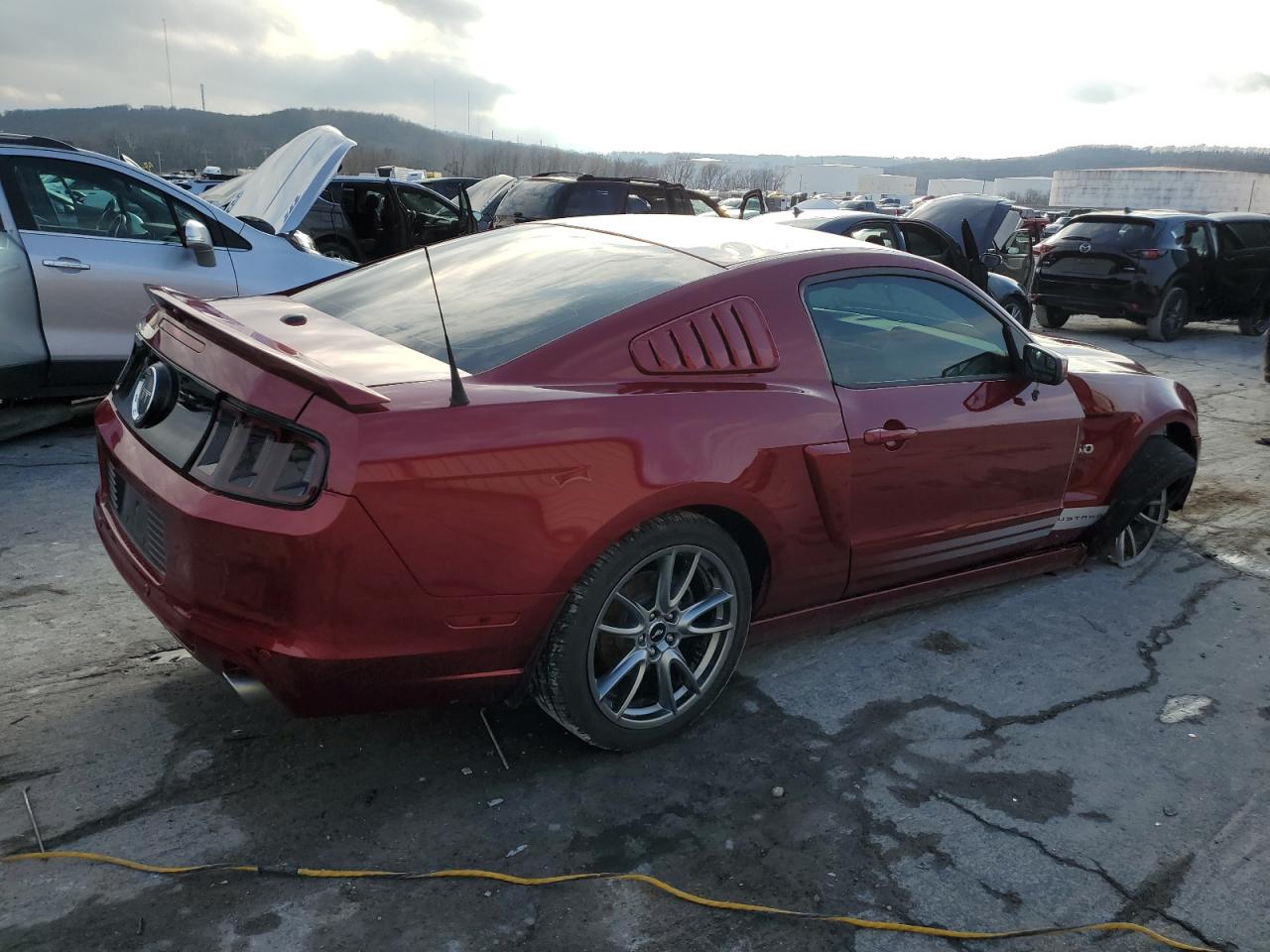 Image 3 of 2014 FORD MUSTANG GT 2014 with VIN 1ZVBP8CF0E5225979