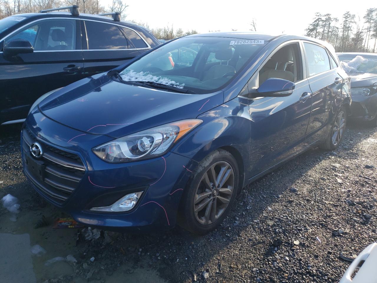 Image 1 of 2016 HYUNDAI ELANTRA GT  2016 with VIN KMHD35LH8GU265285
