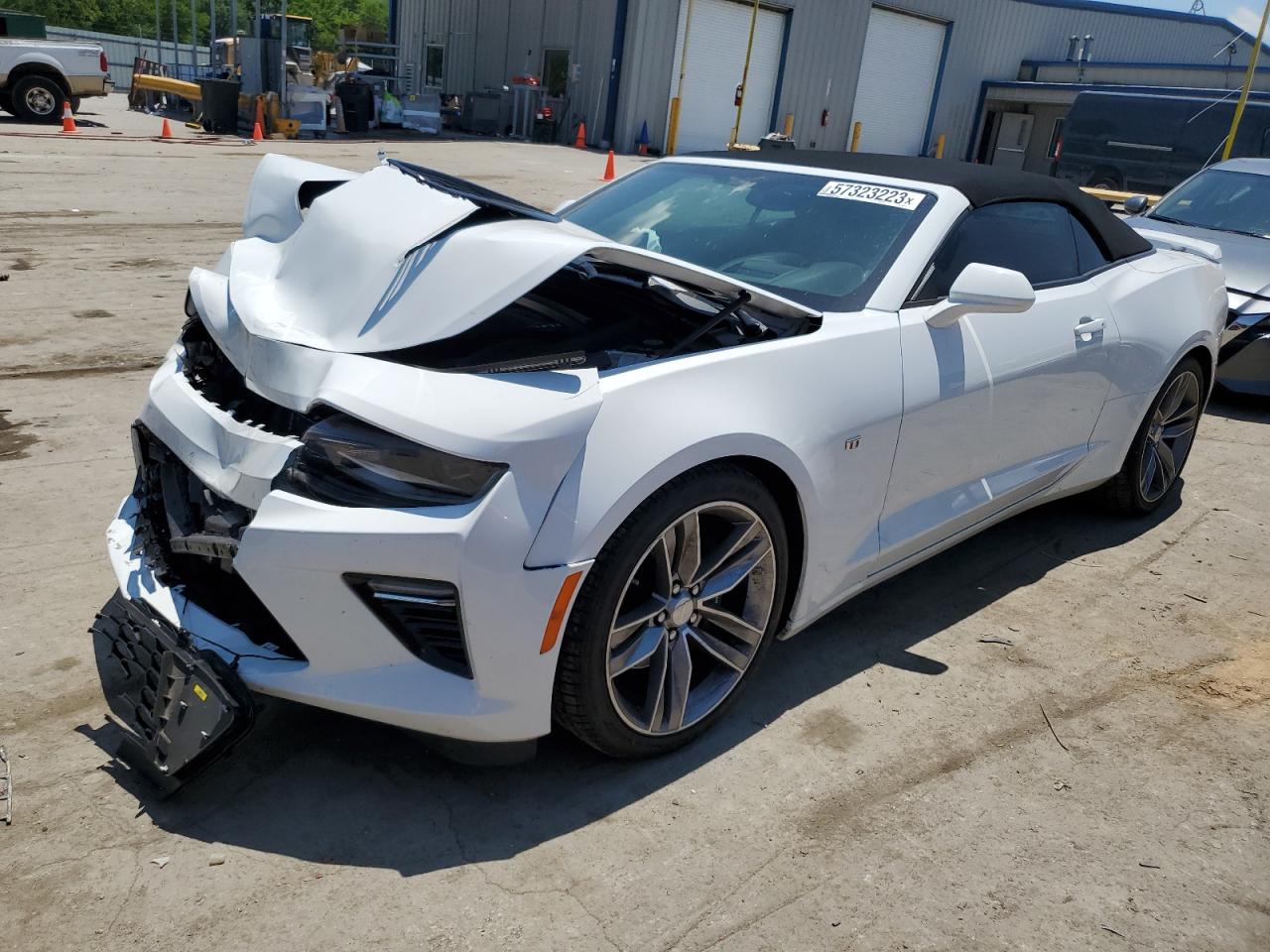 Image 1 of 2018 CHEVROLET CAMARO SS 2018 with VIN 1G1FH3D79J0100653