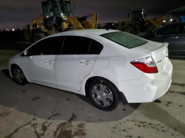 Изображение 2 2012 HONDA CIVIC HYBRID 2012 с VIN JHMFB4F24CS010624