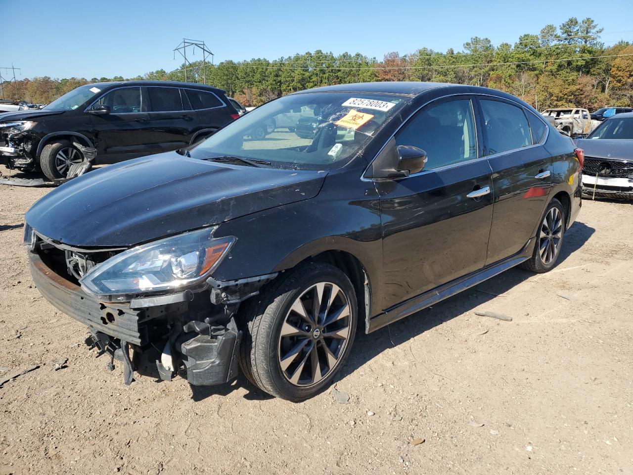 Image 1 of 2019 NISSAN SENTRA S 2019 with VIN 3N1AB7AP7KY243013