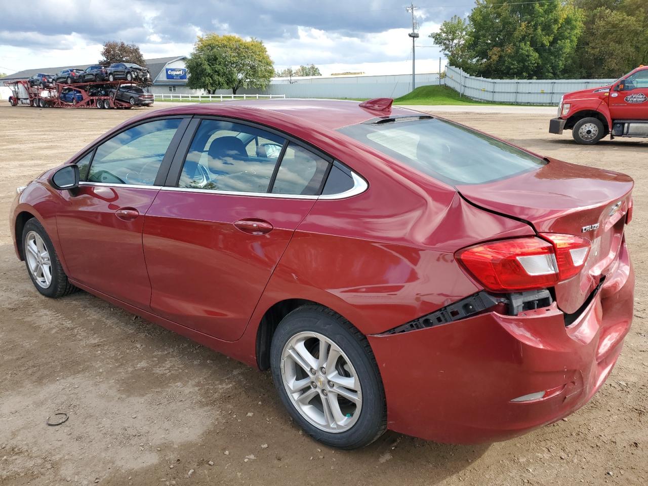 Изображение 2 2018 CHEVROLET CRUZE LT 2018 с VIN 1G1BE5SMXJ7171878