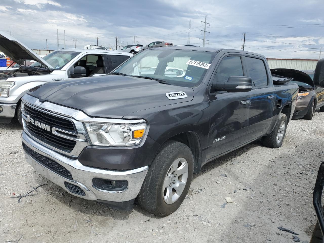 Obraz 1 z 2019 RAM 1500 BIG HORN/LONE STAR 2019 z VIN 1C6RREFG6KN666663