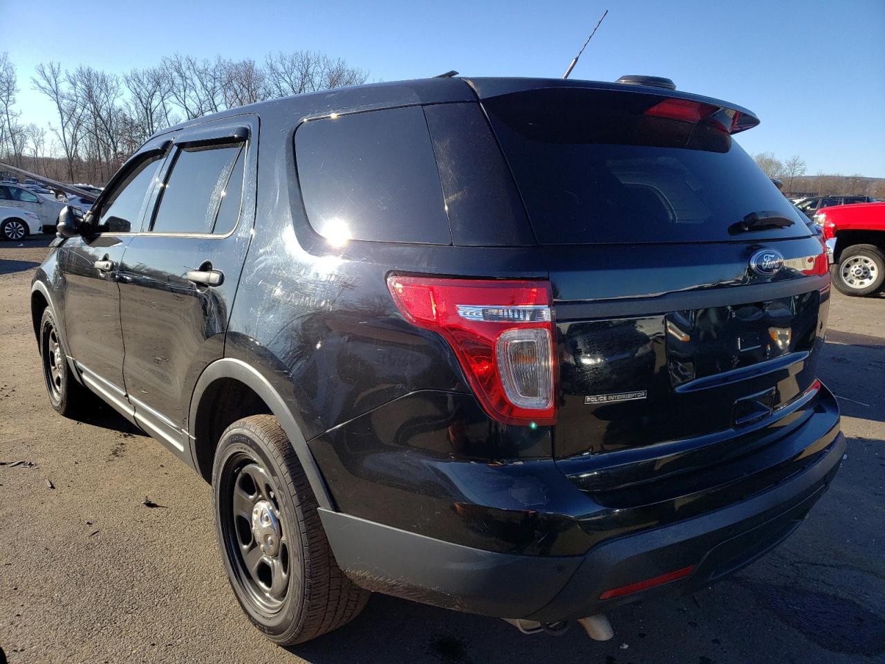 Obraz 2 z 2014 FORD EXPLORER POLICE INTERCEPTOR 2014 z VIN 1FM5K8AR6EGC26310